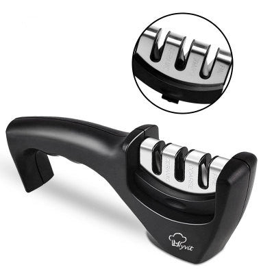 Replacement sharpening head for 3-stage kitchen knife sharpener