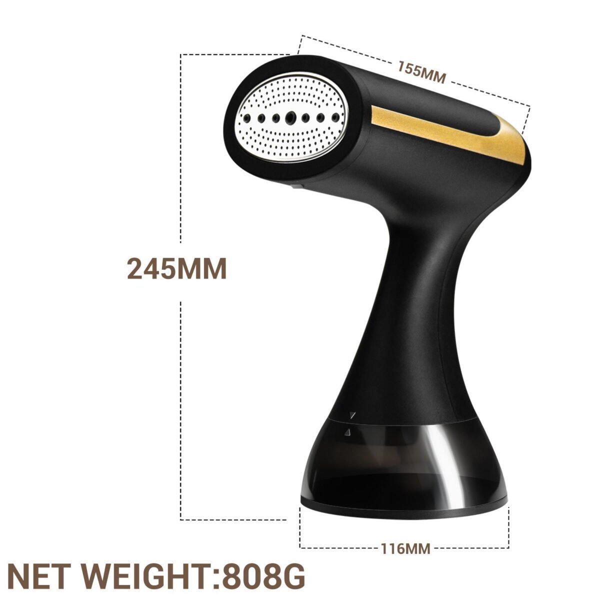 SteamPro Go - 1500W Portable Garment Steamer - Image 6
