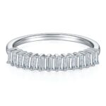 The Petite Sparkle™ | Moissanite Stacking Ring - Image 2