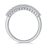 The Petite Sparkle™ | Moissanite Stacking Ring - Image 3