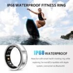2025 New Smart Ring For Women Luxury Elegant Diamond Ring With Visible Tech Core Heart Rate Sleep Tracker Fitness Health Monitor IP68 Waterproof  Compatible - Image 4