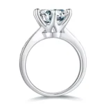 The Empress™ | 5 Carat Moissanite Engagement Ring - Image 3