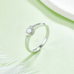 The Petite™ | 0.5 Carat Moissanite Solitaire Ring - Image 4
