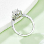 The Serene™ | Pear-Shaped Moissanite Solitaire Ring - Image 5