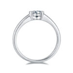The Petite™ | 0.5 Carat Moissanite Solitaire Ring - Image 6