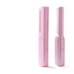 Professional Wireless Hair Straightener Curler Comb Fast Heating Negative Ion Straightening Curling Brush Hair Styling Tools - Image 2